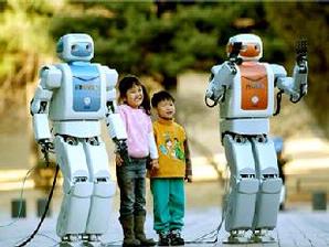 mahru dan ahra robot kembar milik Korea Selatan